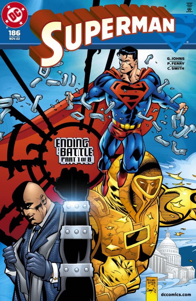 Superman (1987) #186 cover
