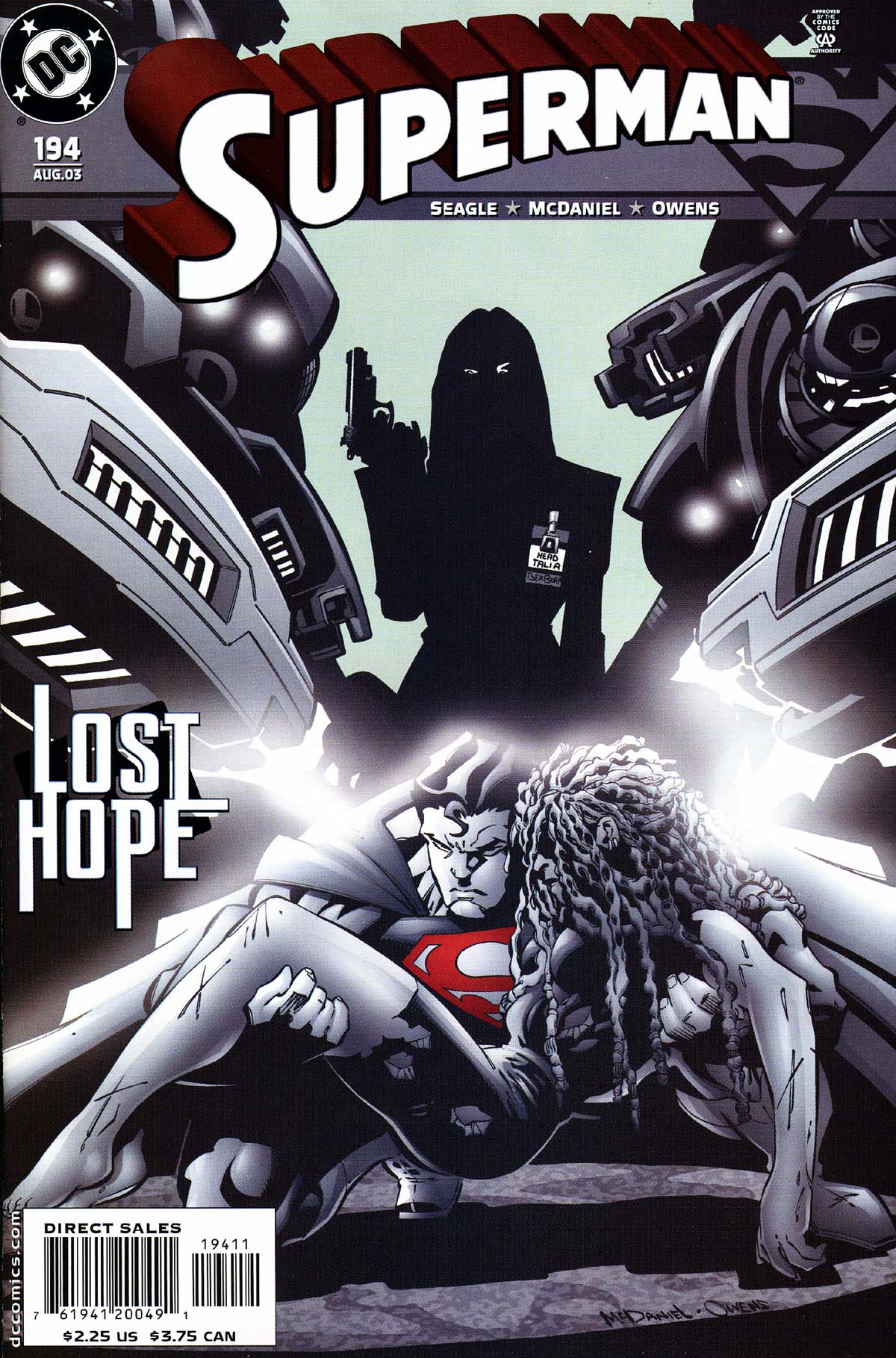 Superman (1987) #194 cover