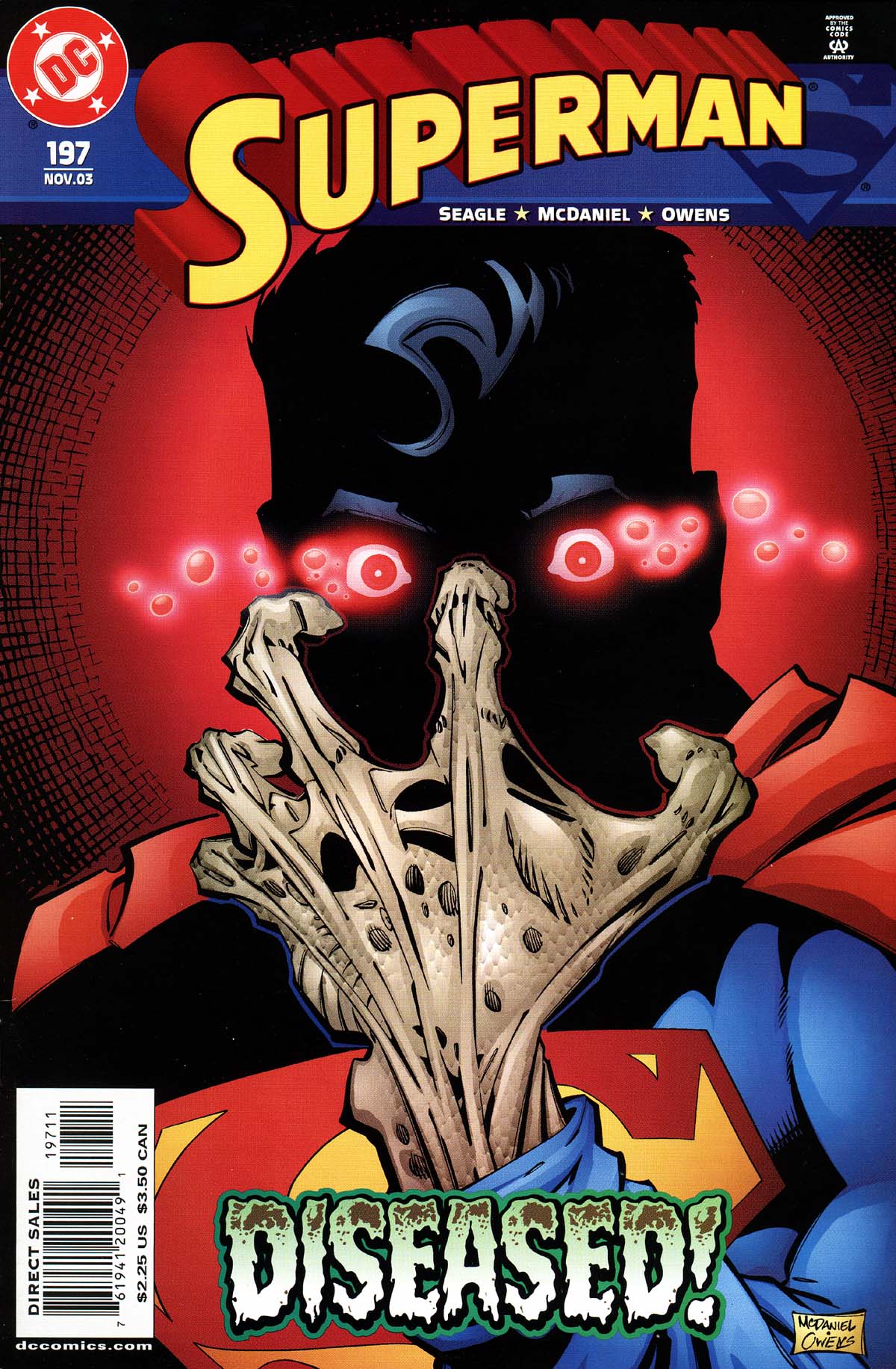 Superman (1987) #197 cover