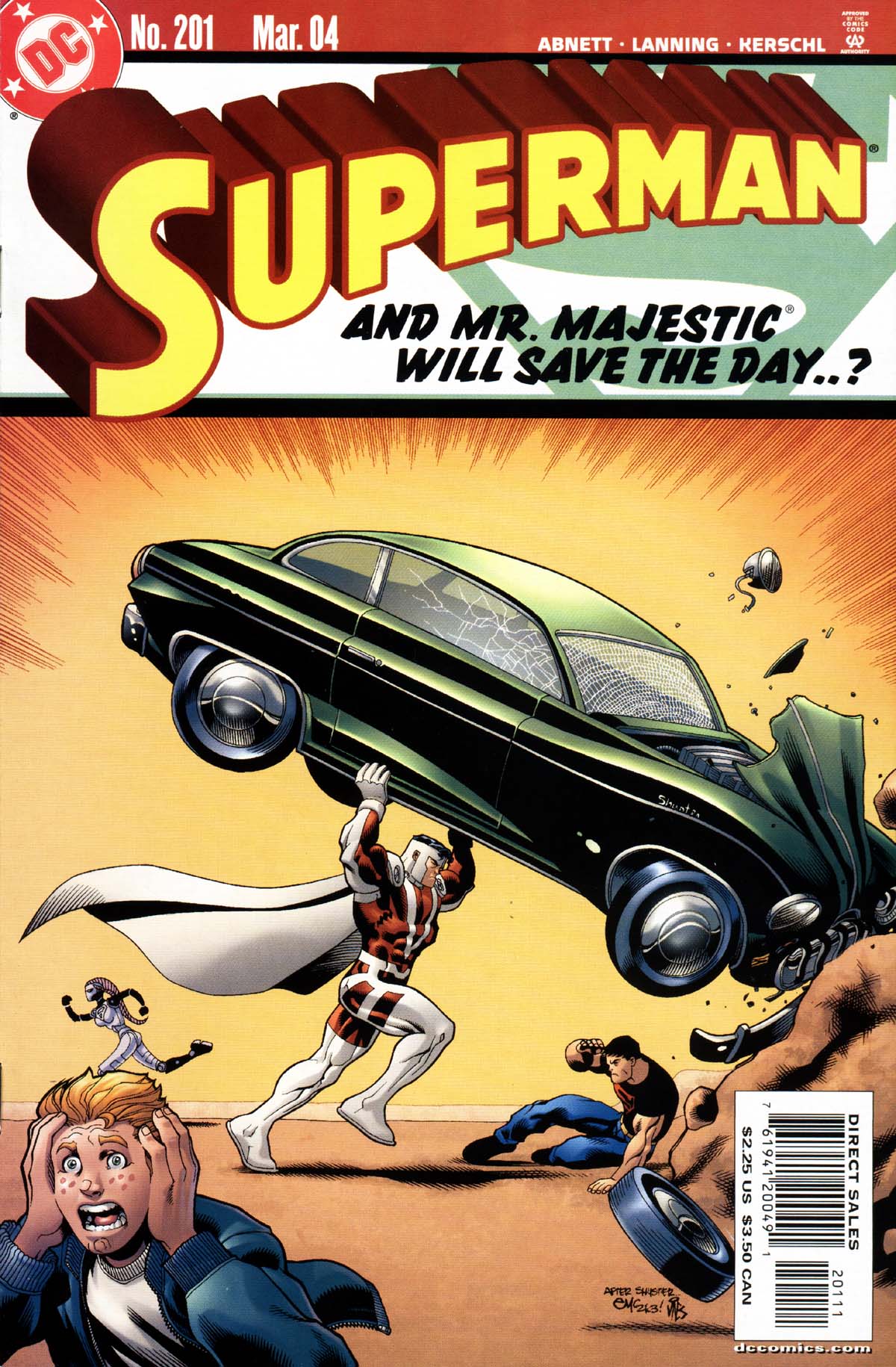 Superman (1987) #201 cover