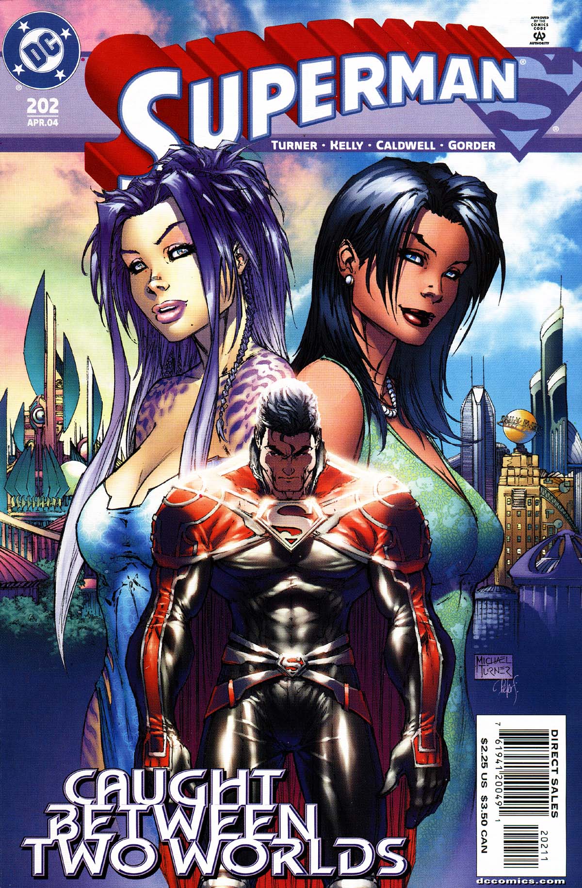 Superman (1987) #202 cover