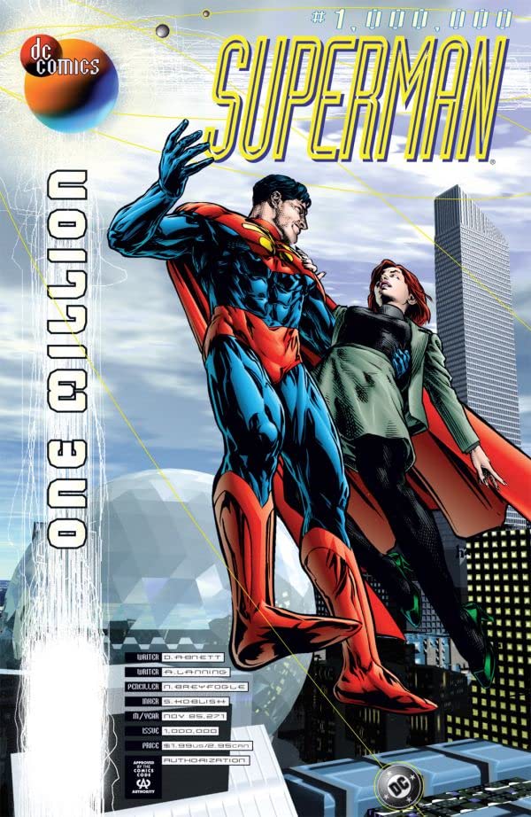Superman (1987) #1,000,000 cover