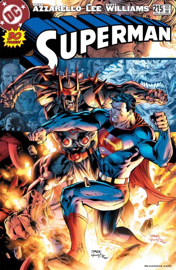 Superman (1987) #215 cover