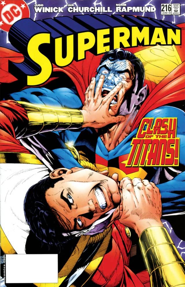 Superman (1987) #216 cover