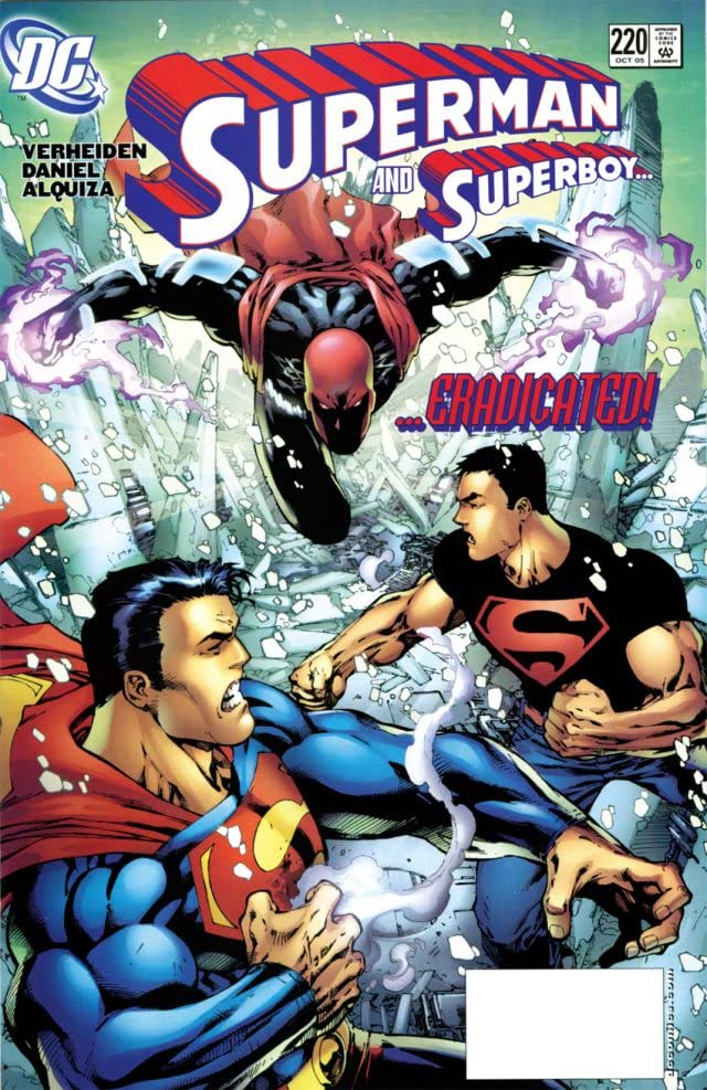 Superman (1987) #220 cover