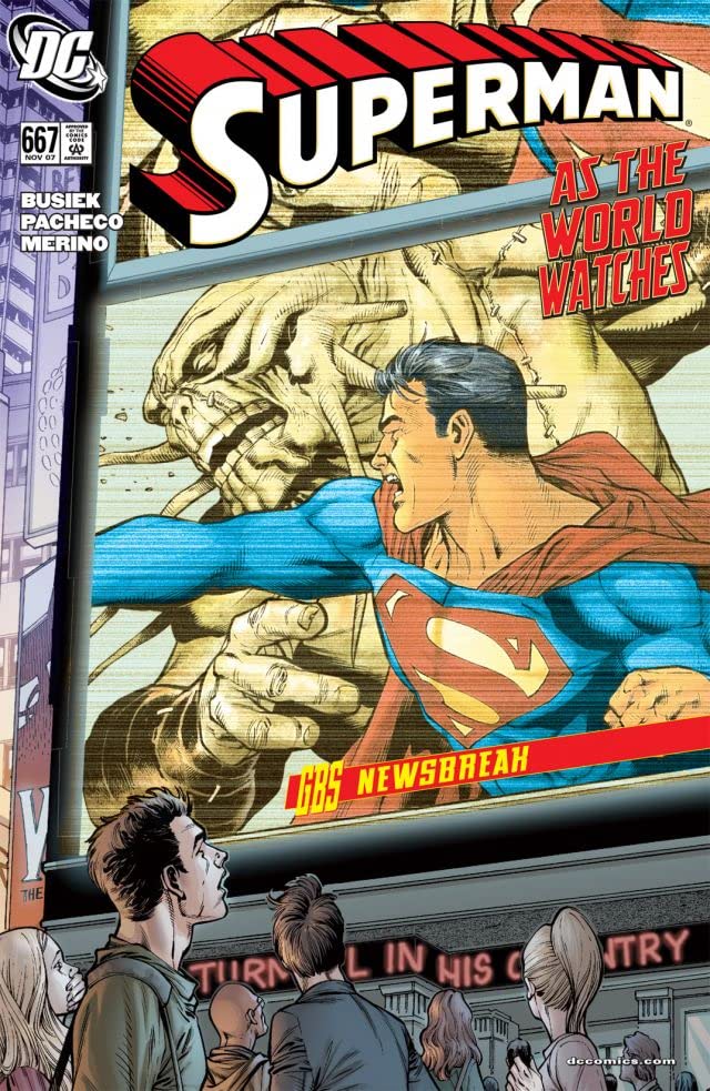 Superman (2006) #667 cover