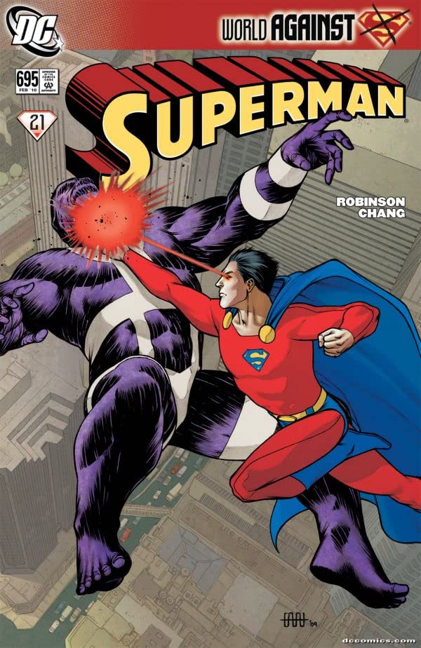 Superman (2006) #695 cover