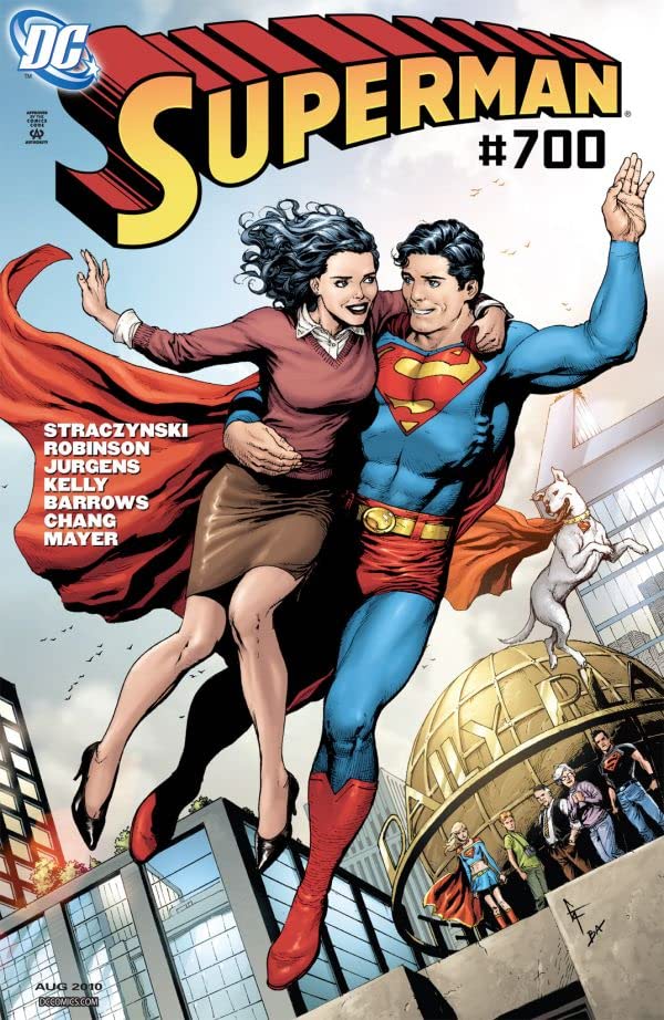 Superman (2006) #700 cover