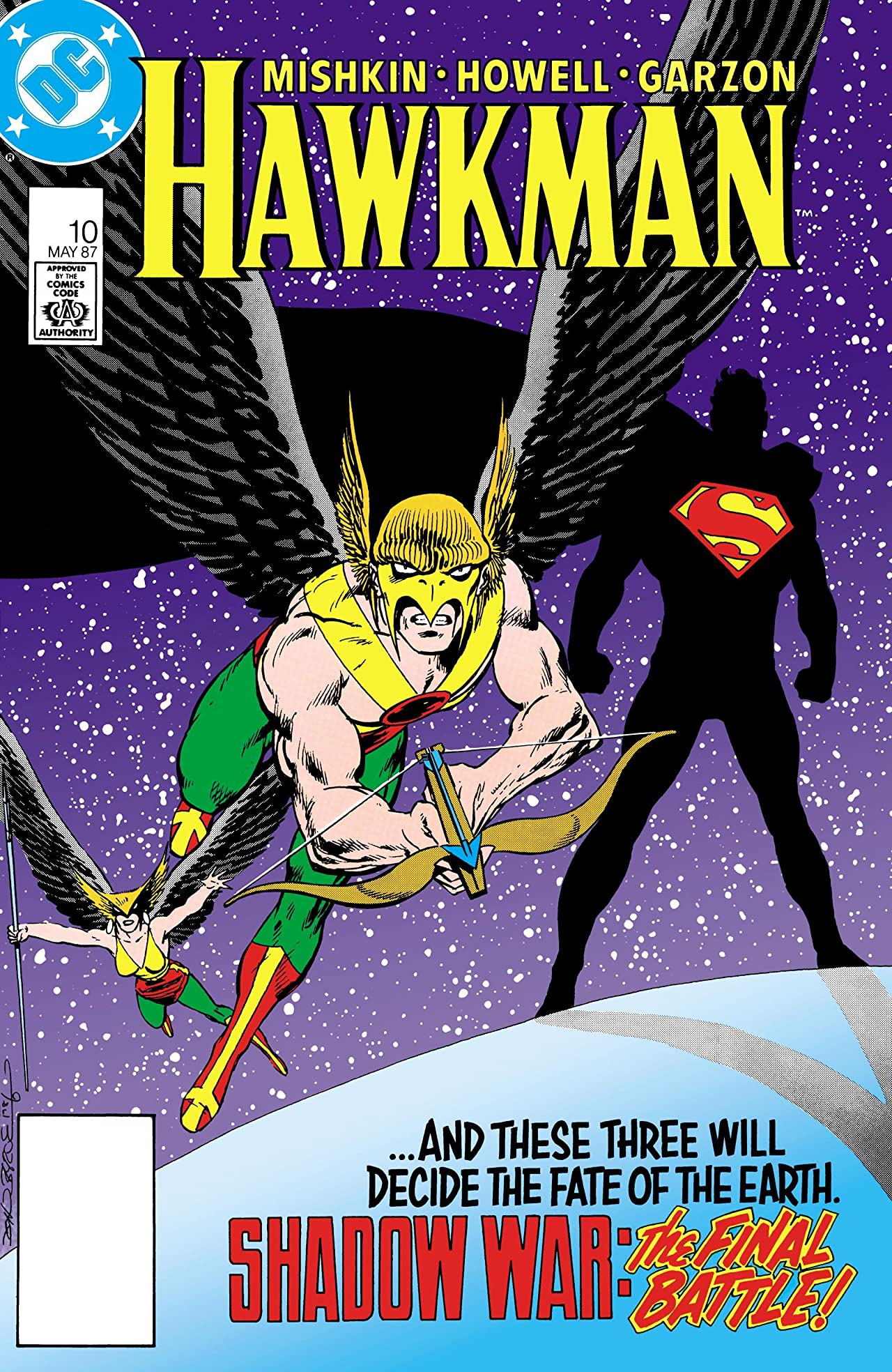 Hawkman (1986) #10 cover