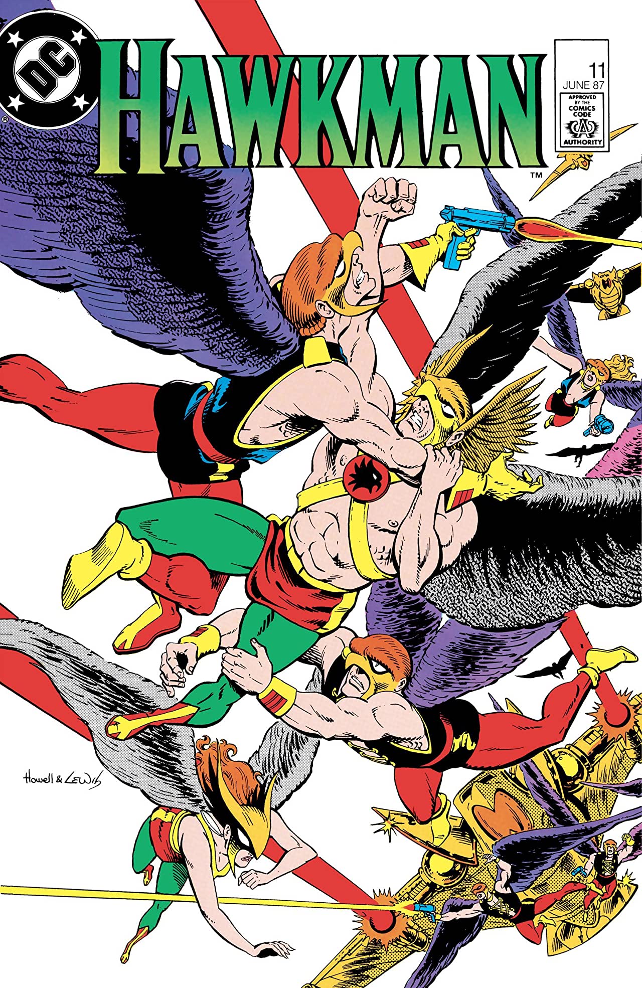 Hawkman (1986) #11 cover