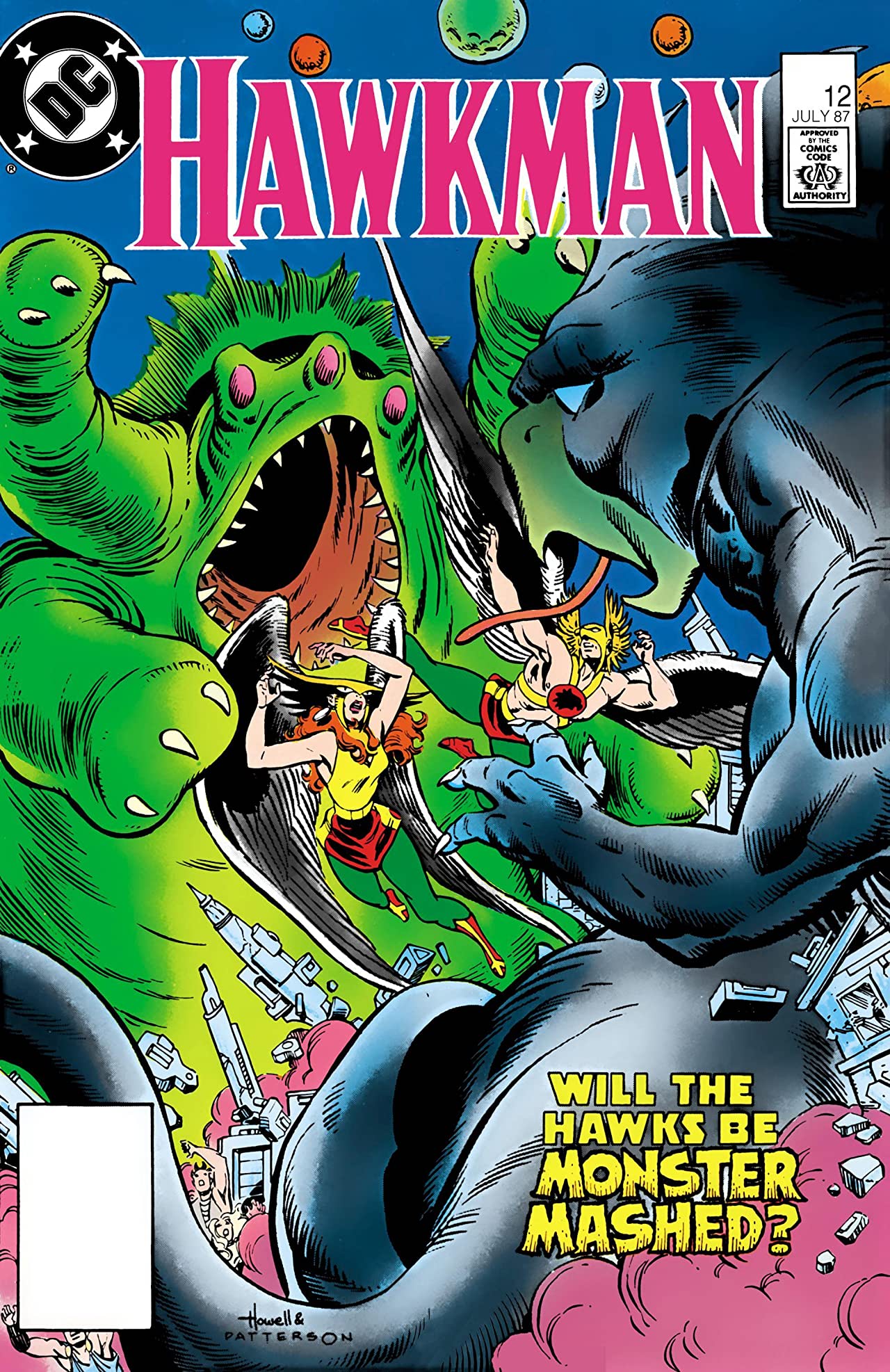 Hawkman (1986) #12 cover