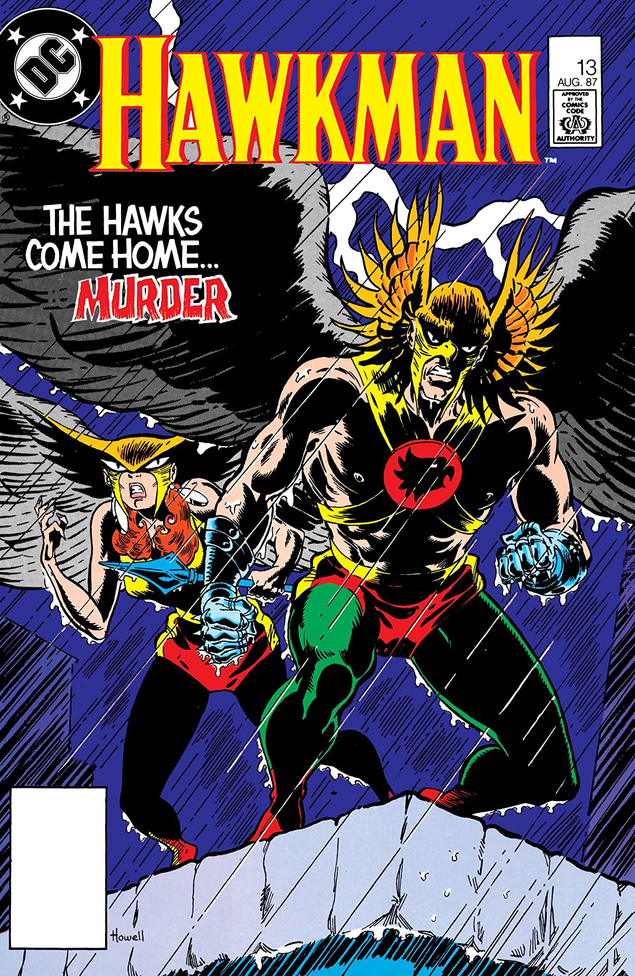 Hawkman (1986) #13 cover