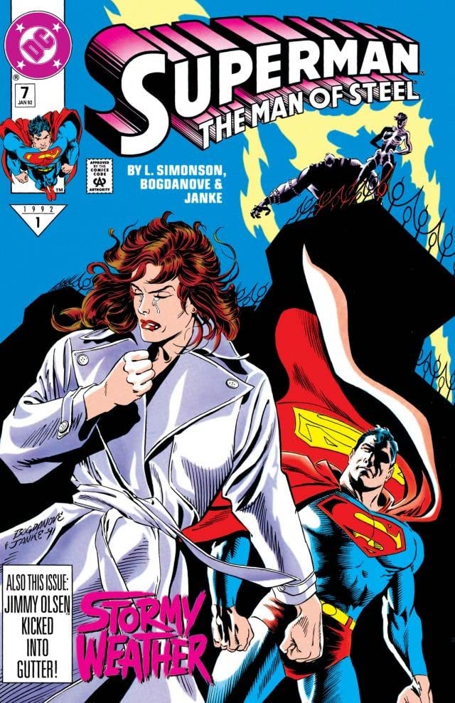 Cover of Superman: The Man of Steel #7