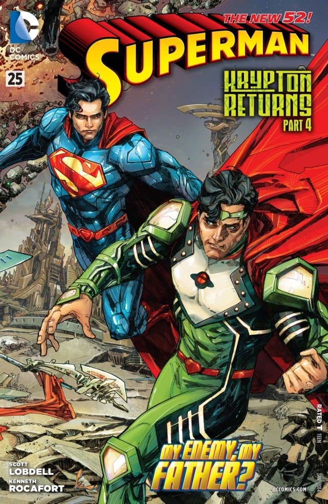 Superman (2011) #25 cover
