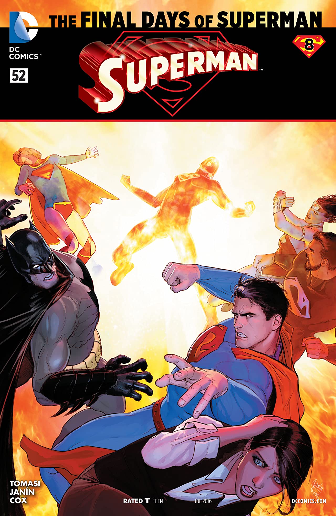 Superman (2011) #52 cover