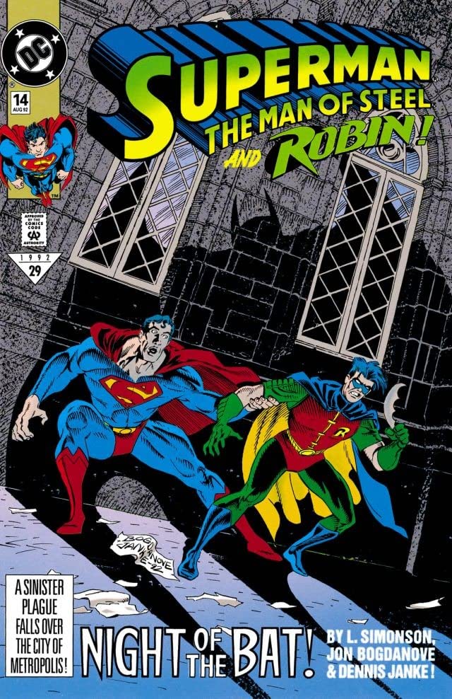 Cover of Superman: The Man of Steel #14
