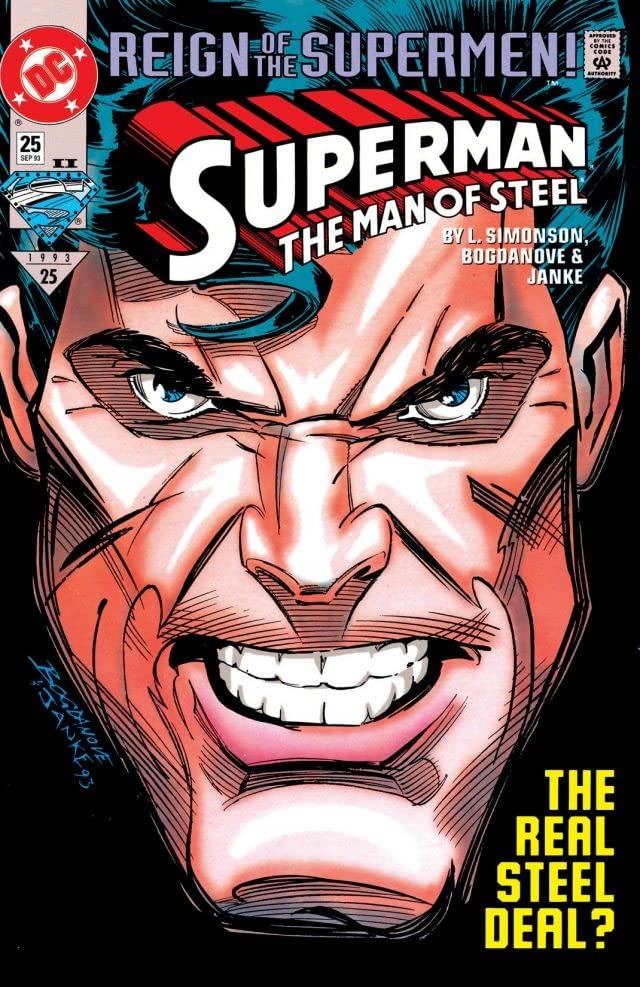 Cover of Superman: The Man of Steel #25