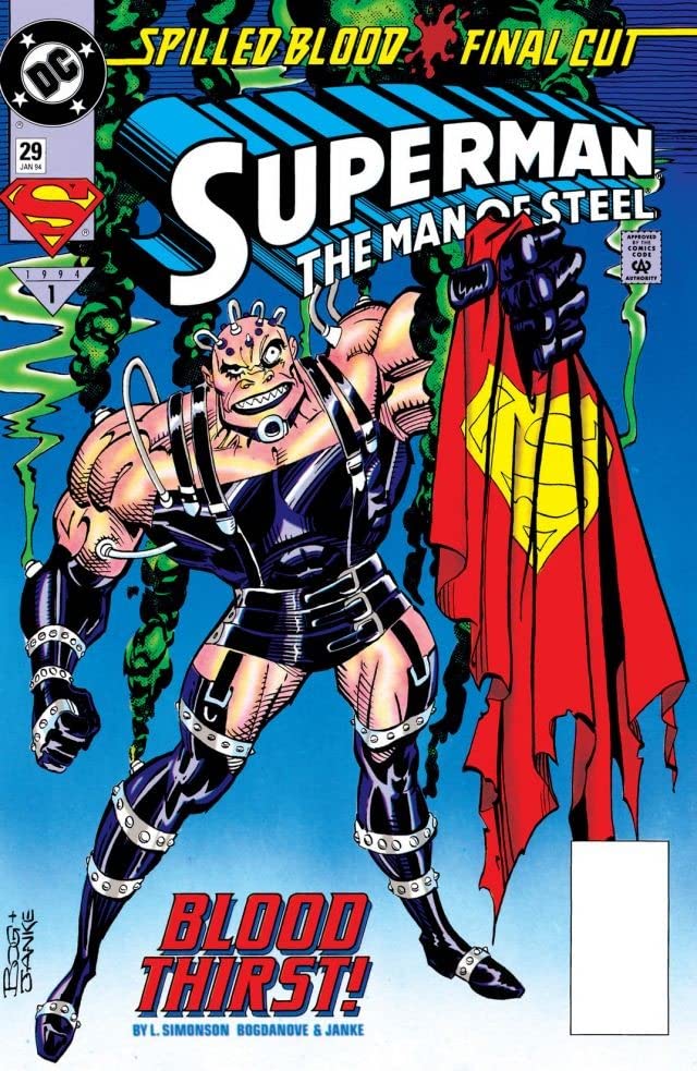 Cover of Superman: The Man of Steel #29