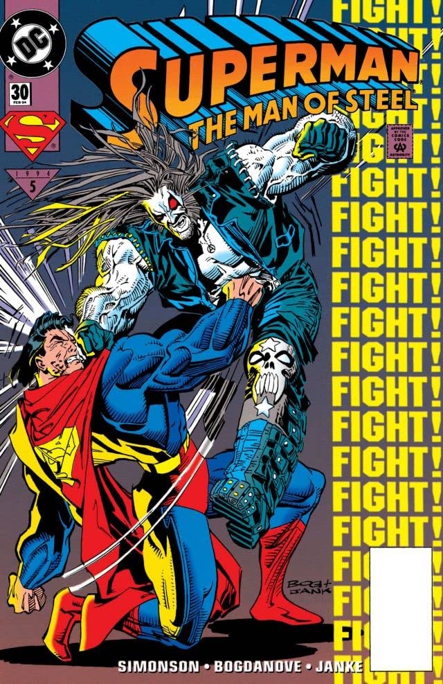 Cover of Superman: The Man of Steel #30