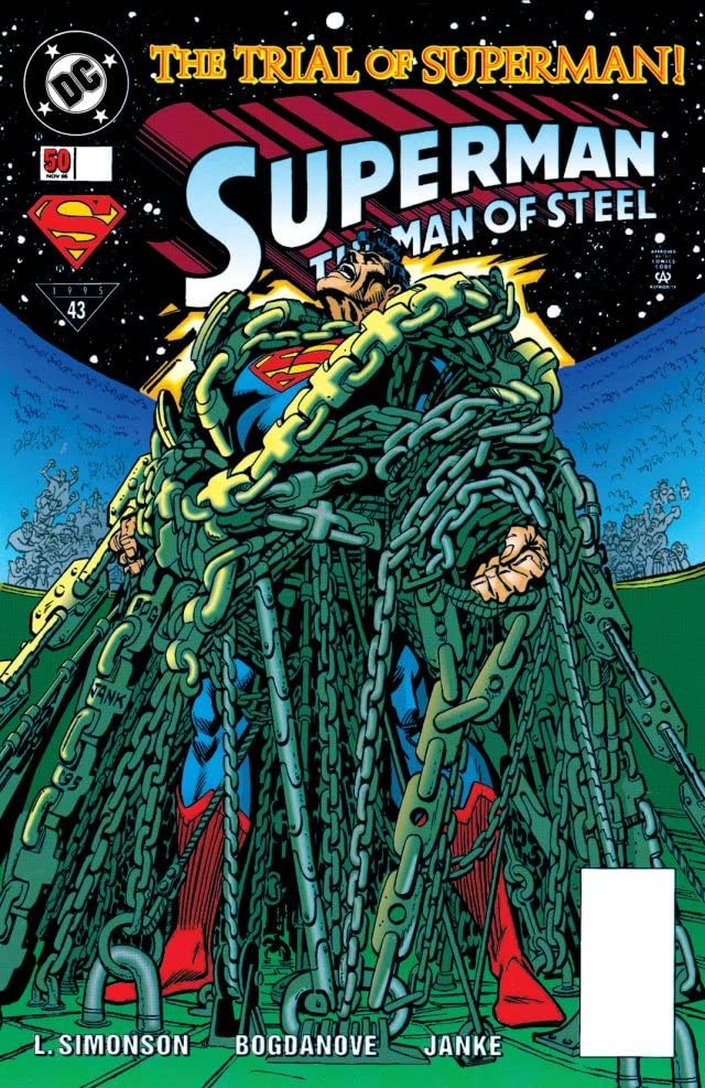 Cover of Superman: The Man of Steel #50