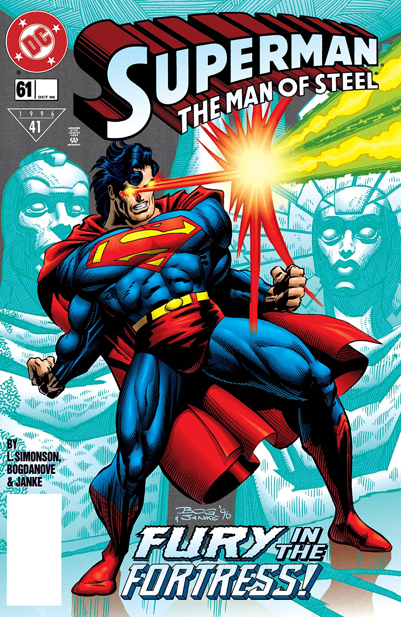 Cover of Superman: The Man of Steel #61