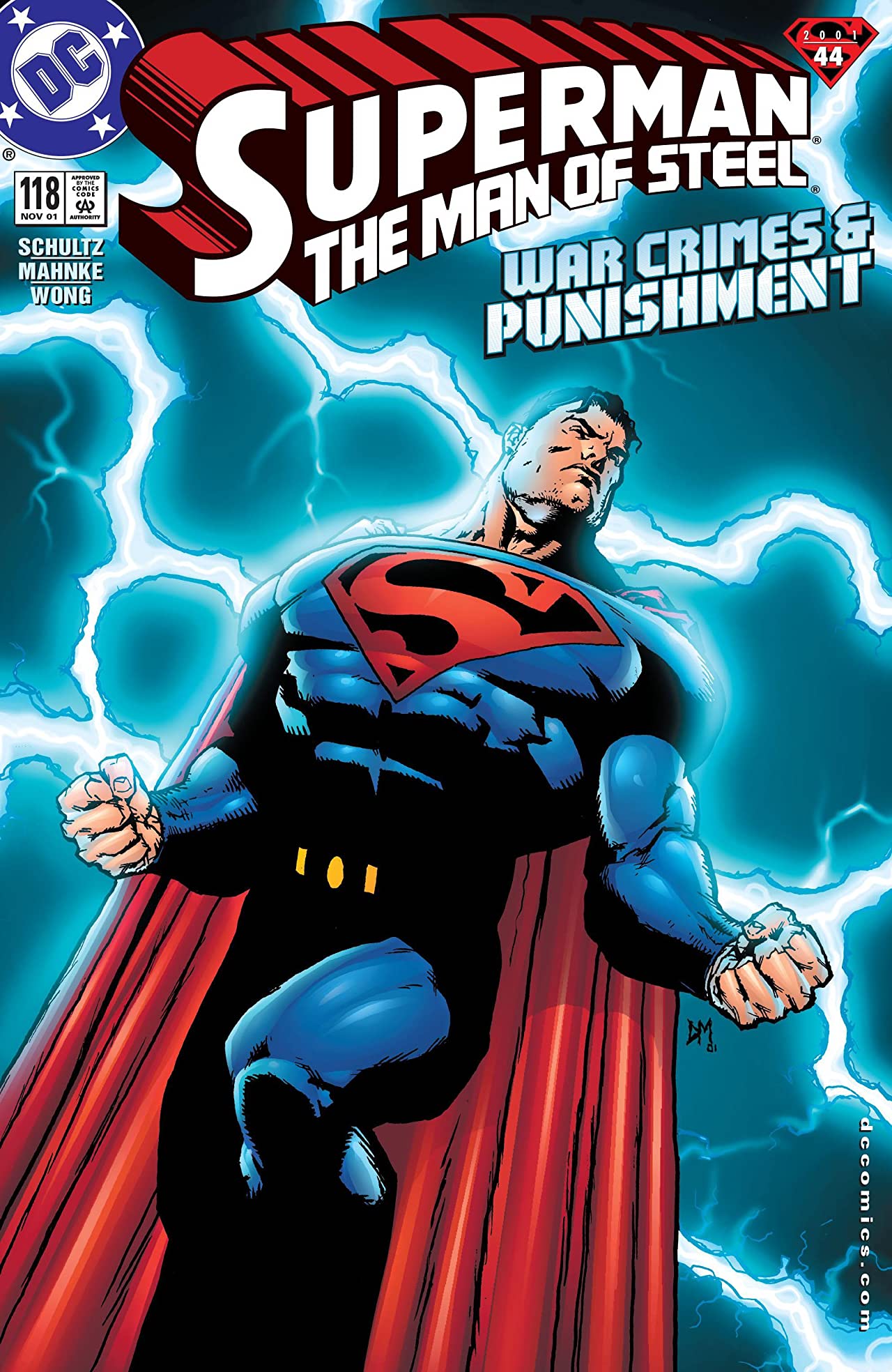 Cover of Superman: The Man of Steel #118