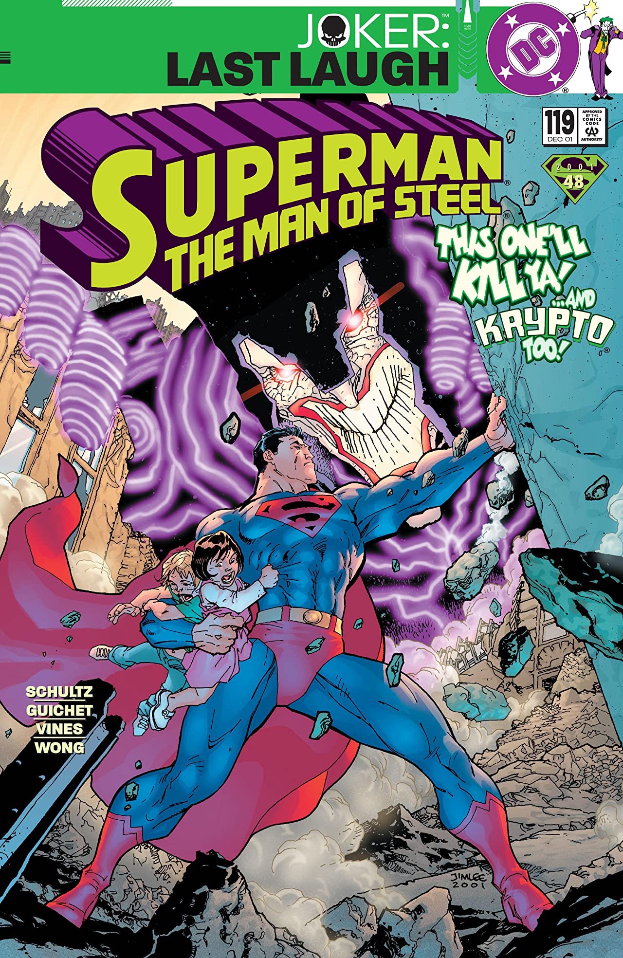 Cover of Superman: The Man of Steel #119