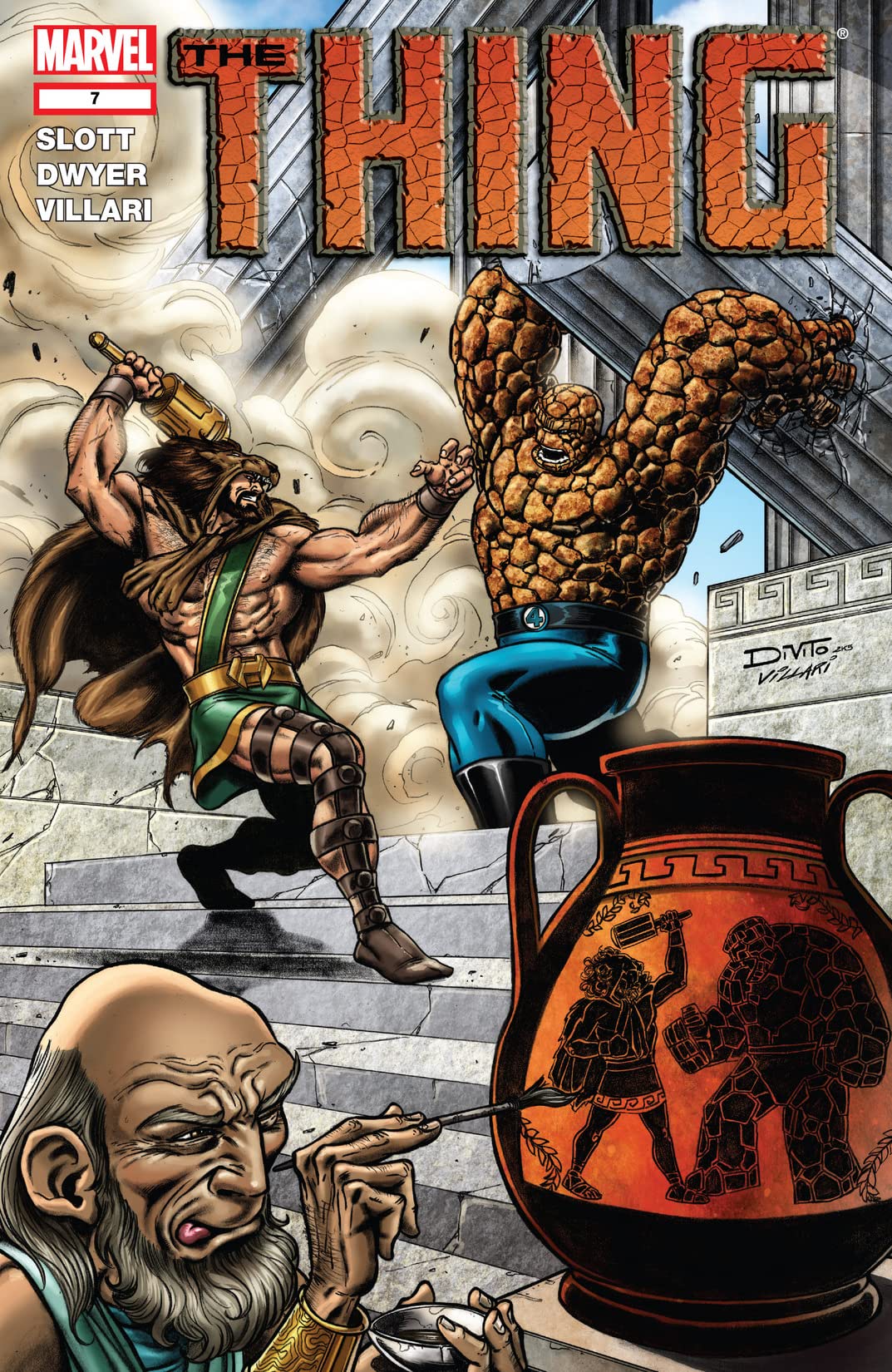 The Thing (2006) #7 cover