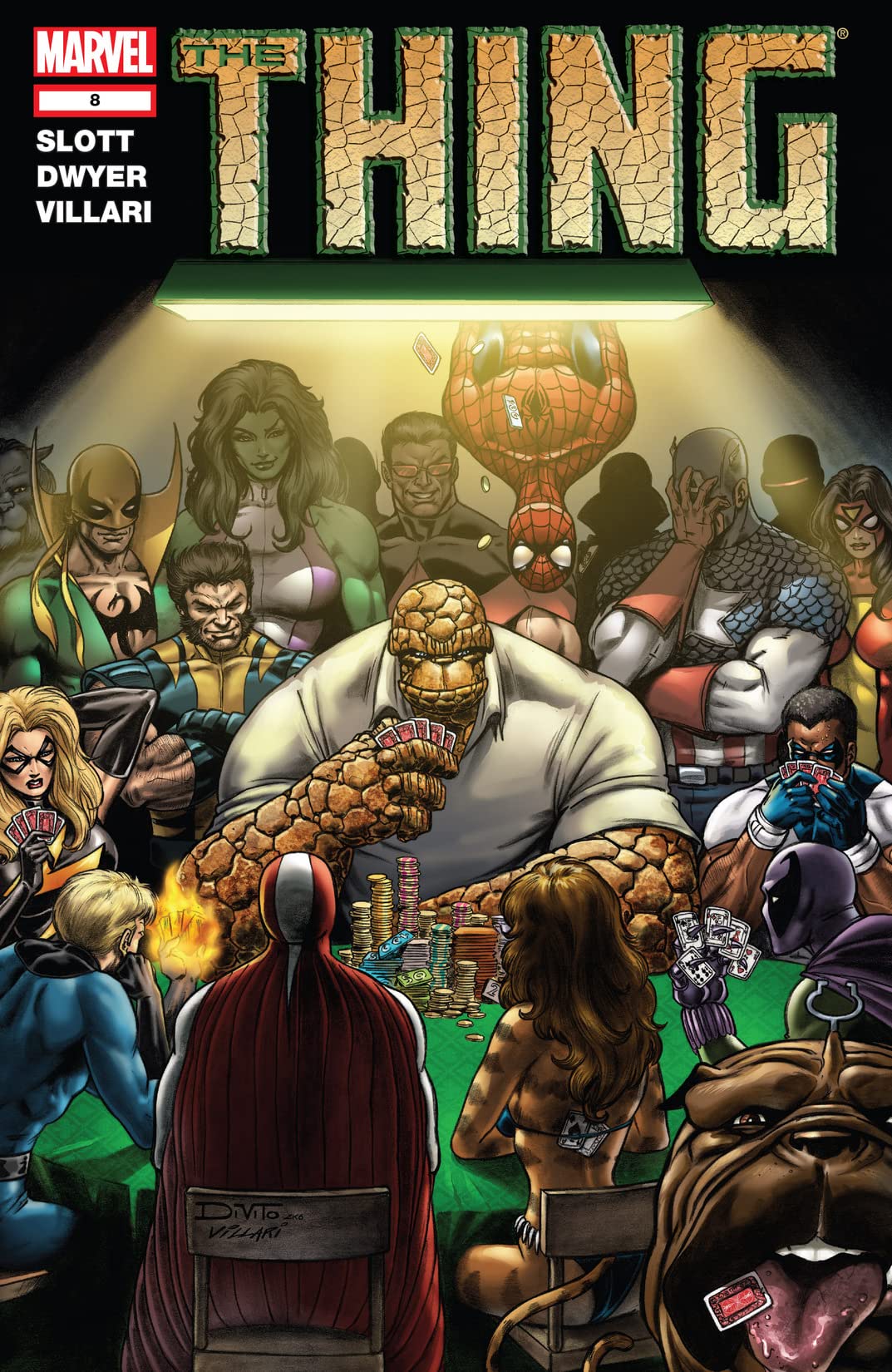 The Thing (2006) #8 cover