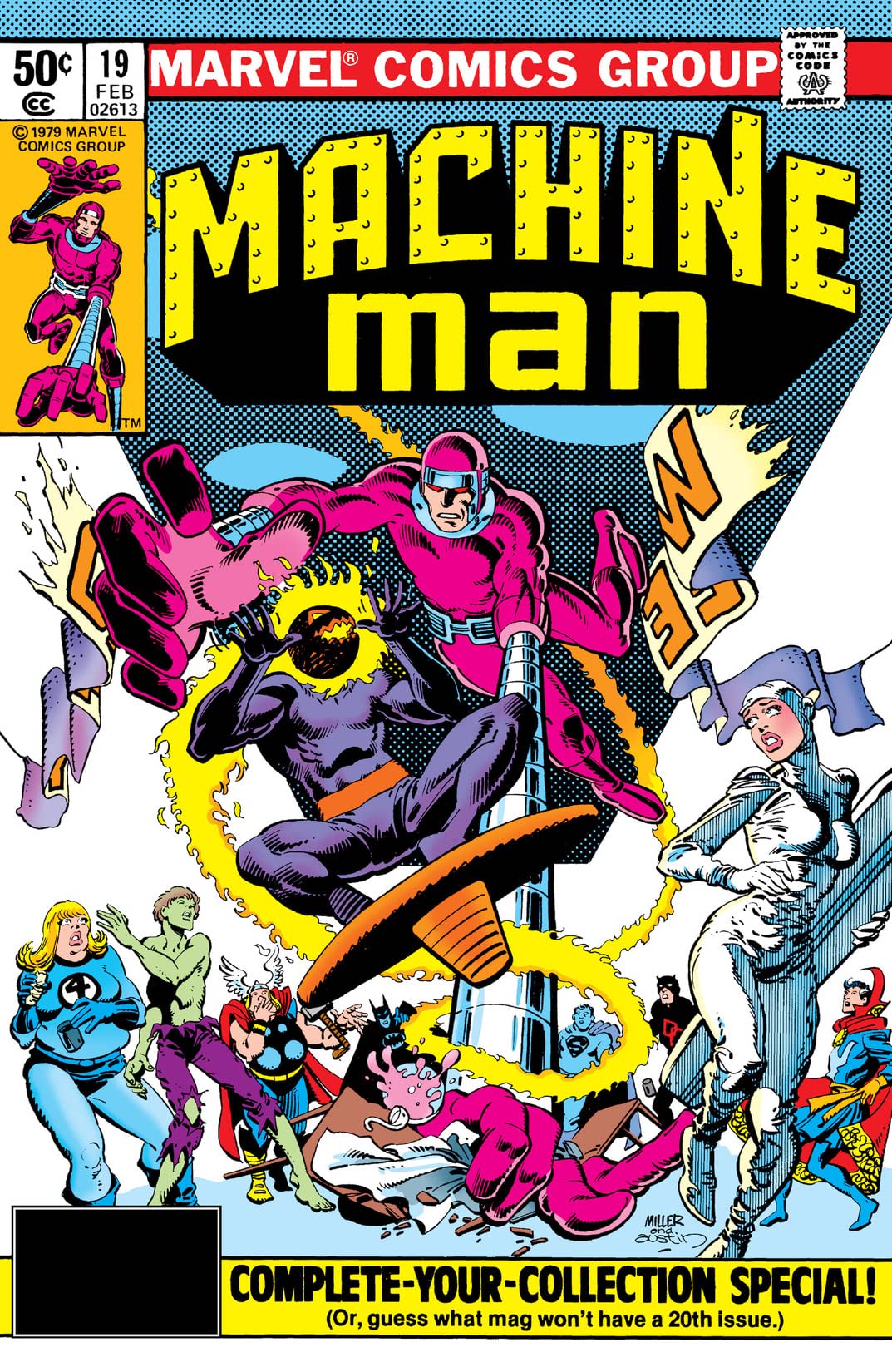 Cover of Machine Man #19