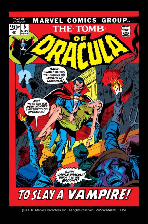 Cover of Tomb of Dracula #5