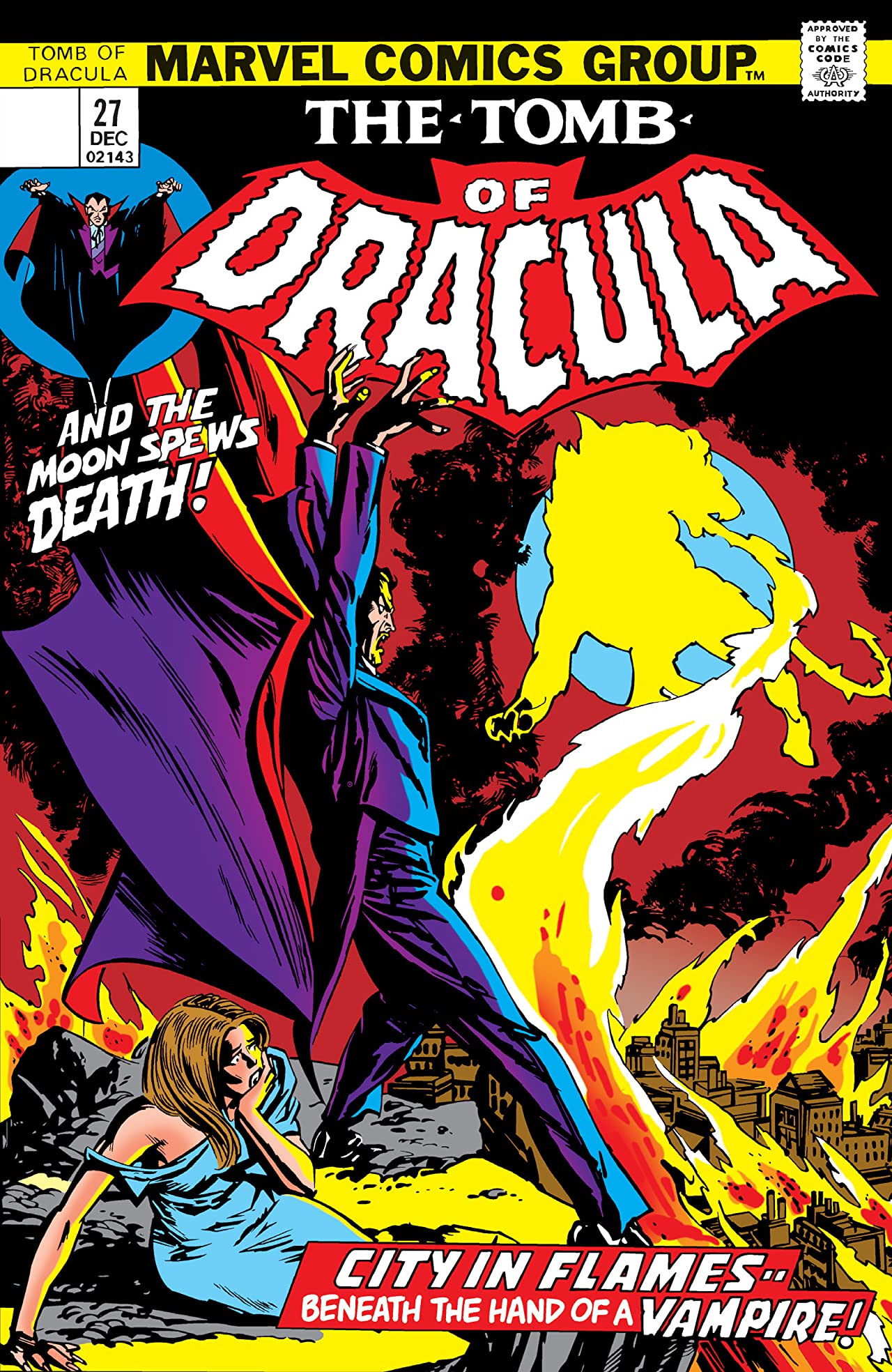 Cover of Tomb of Dracula