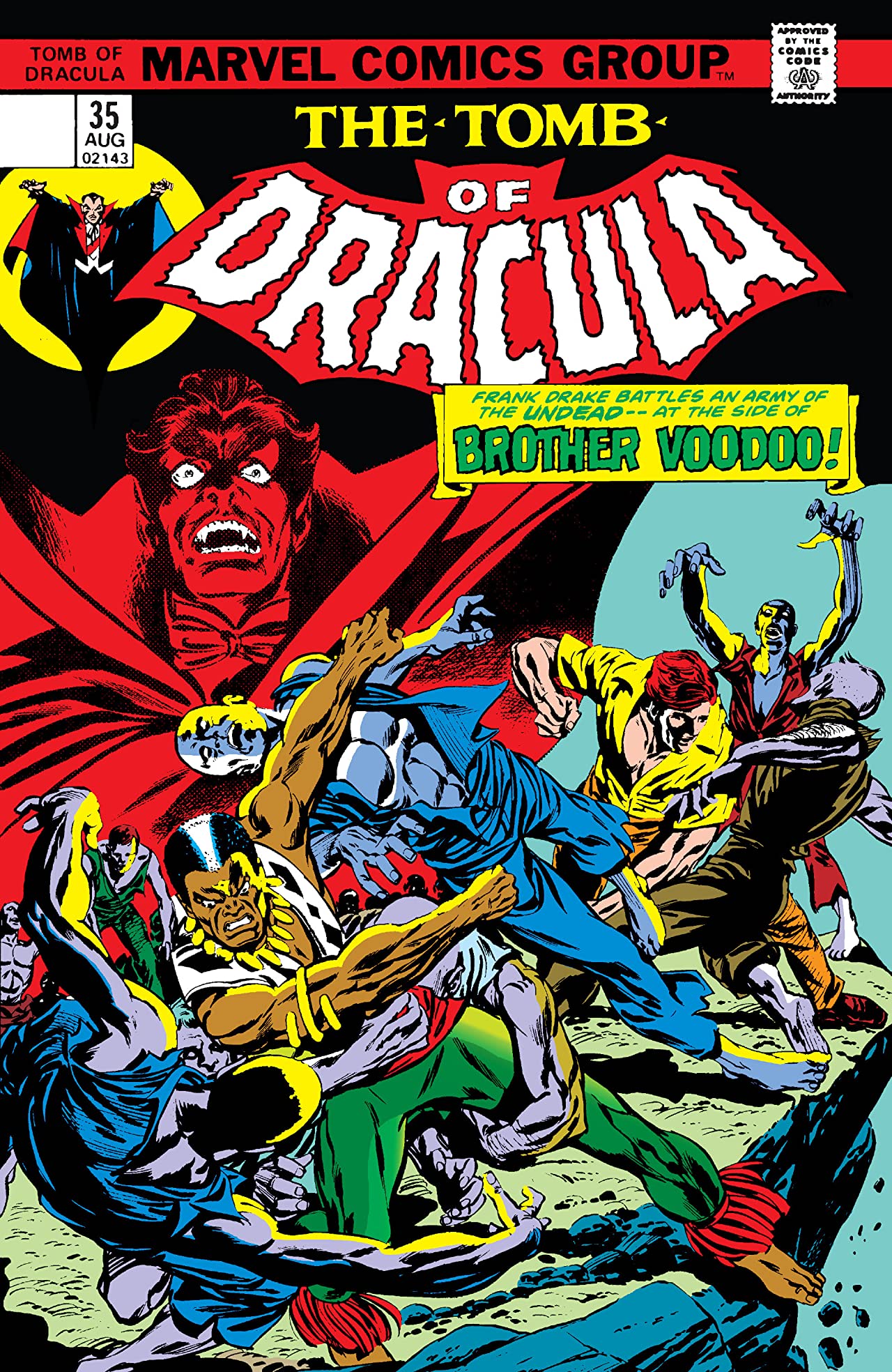 Cover of Tomb of Dracula #35