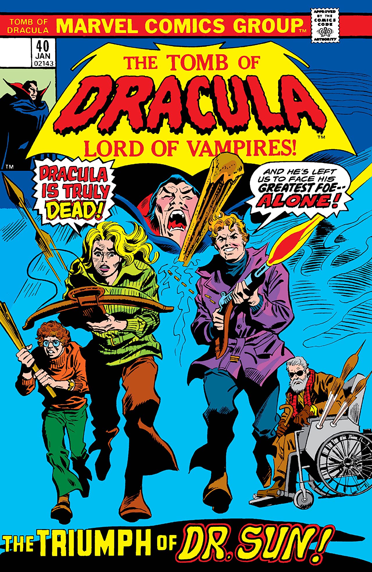 Cover of Tomb of Dracula #40