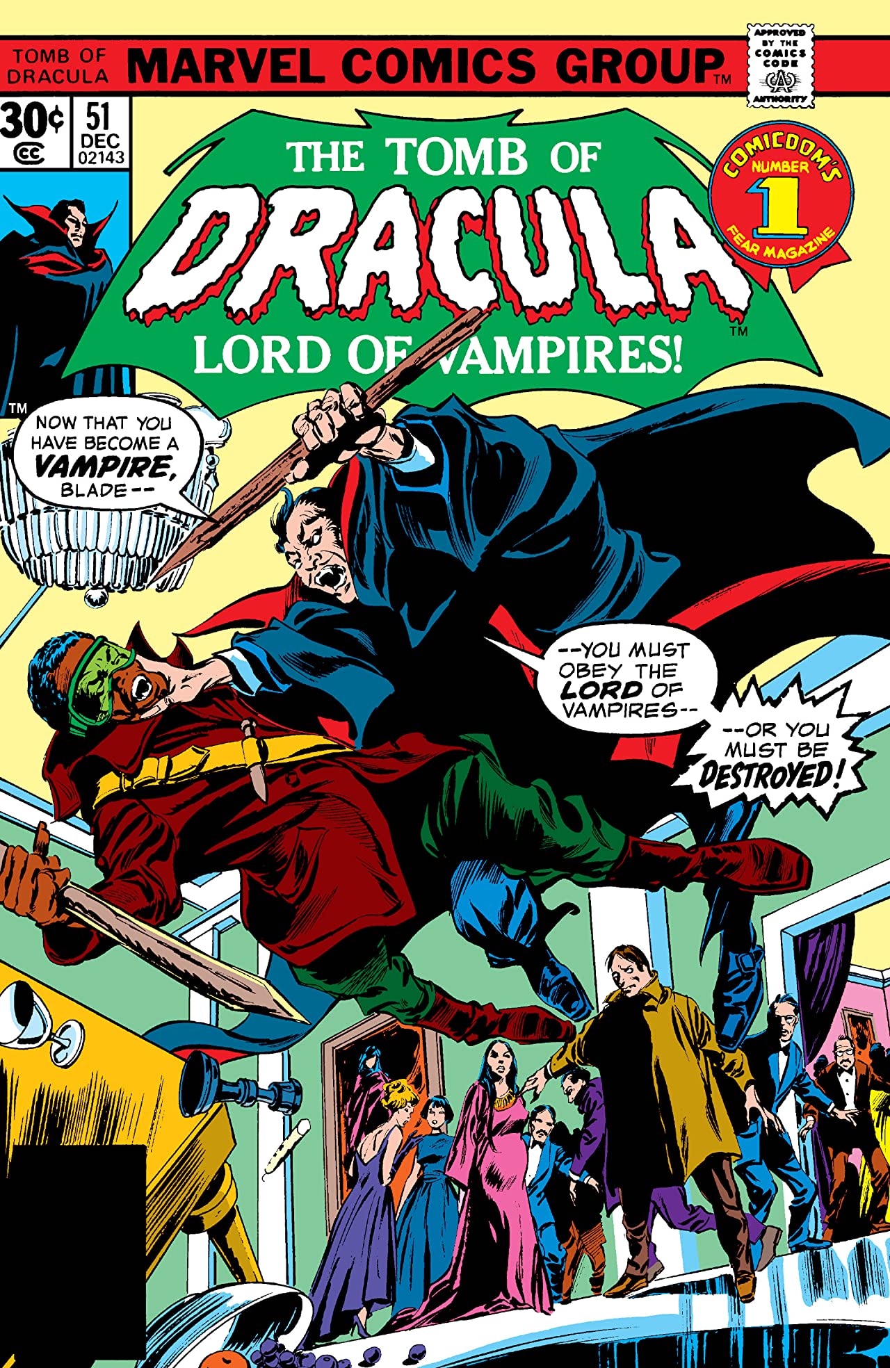 Cover of Tomb of Dracula #51