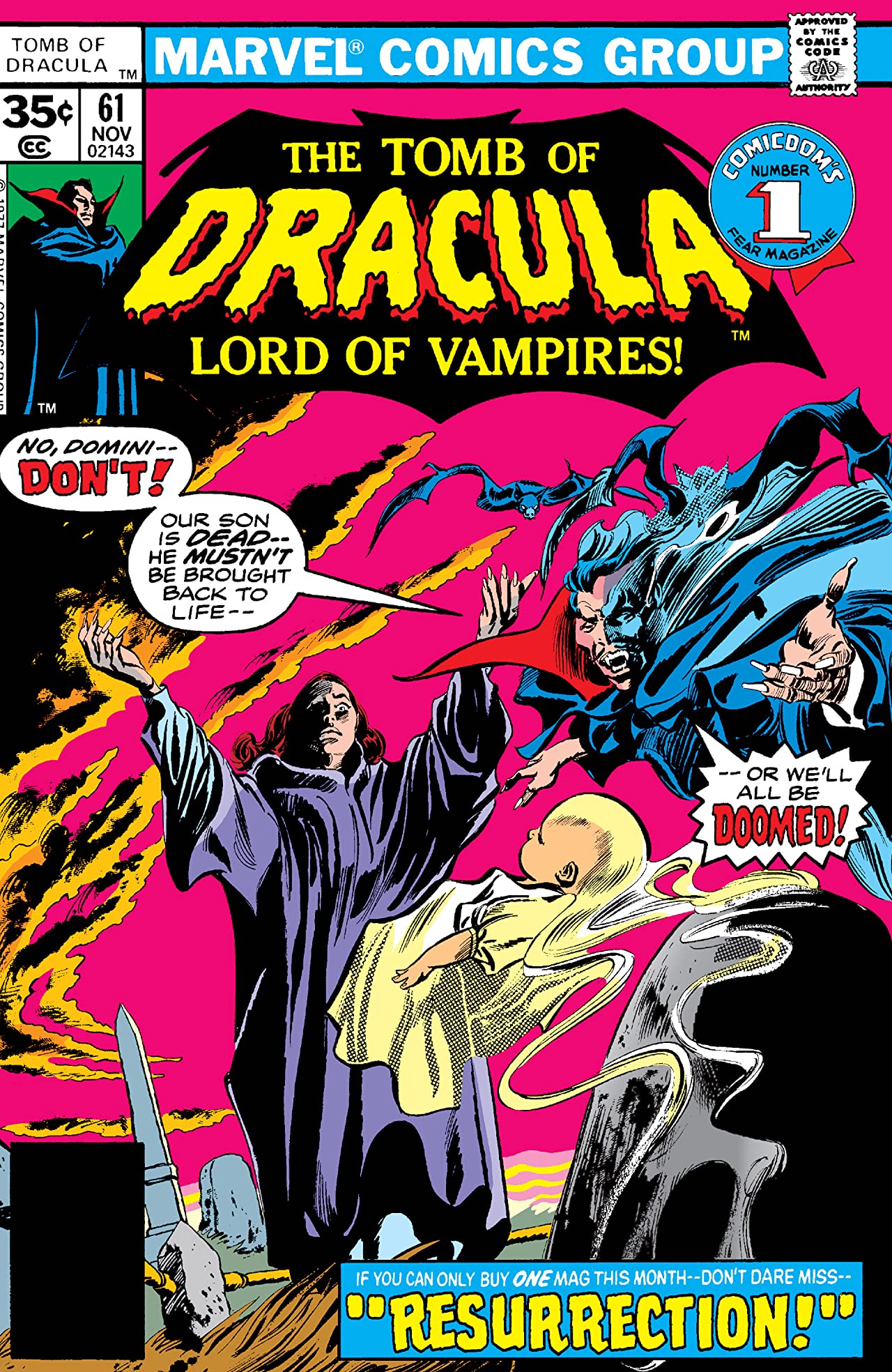 Cover of Tomb of Dracula