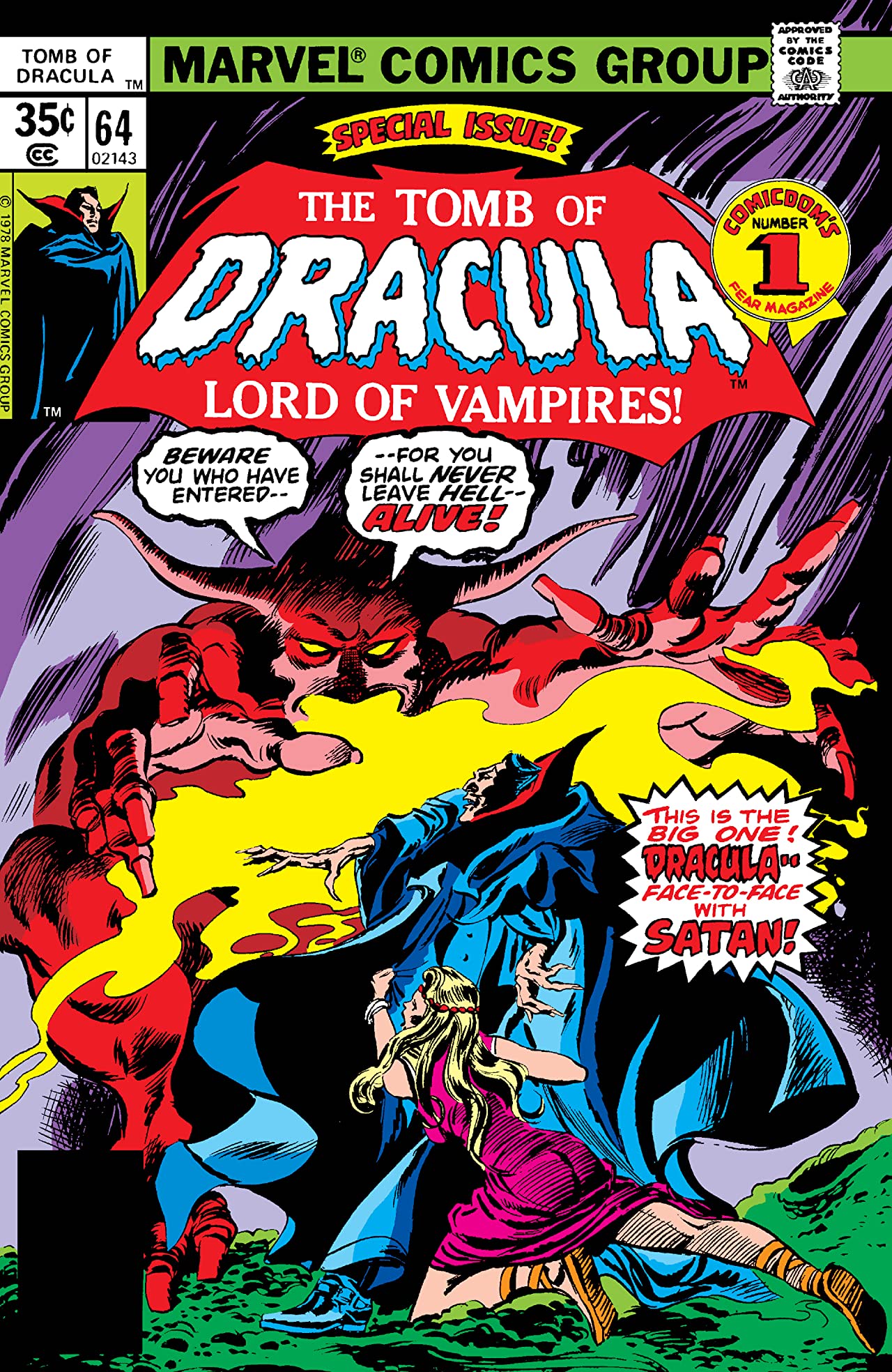 Cover of Tomb of Dracula #64
