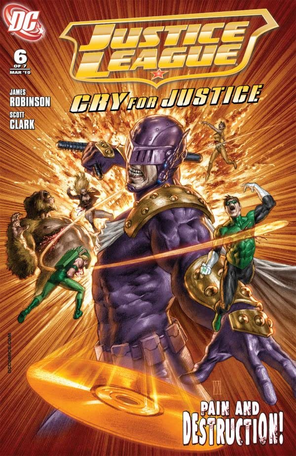 Justice League: Cry for Justice (2009) #6