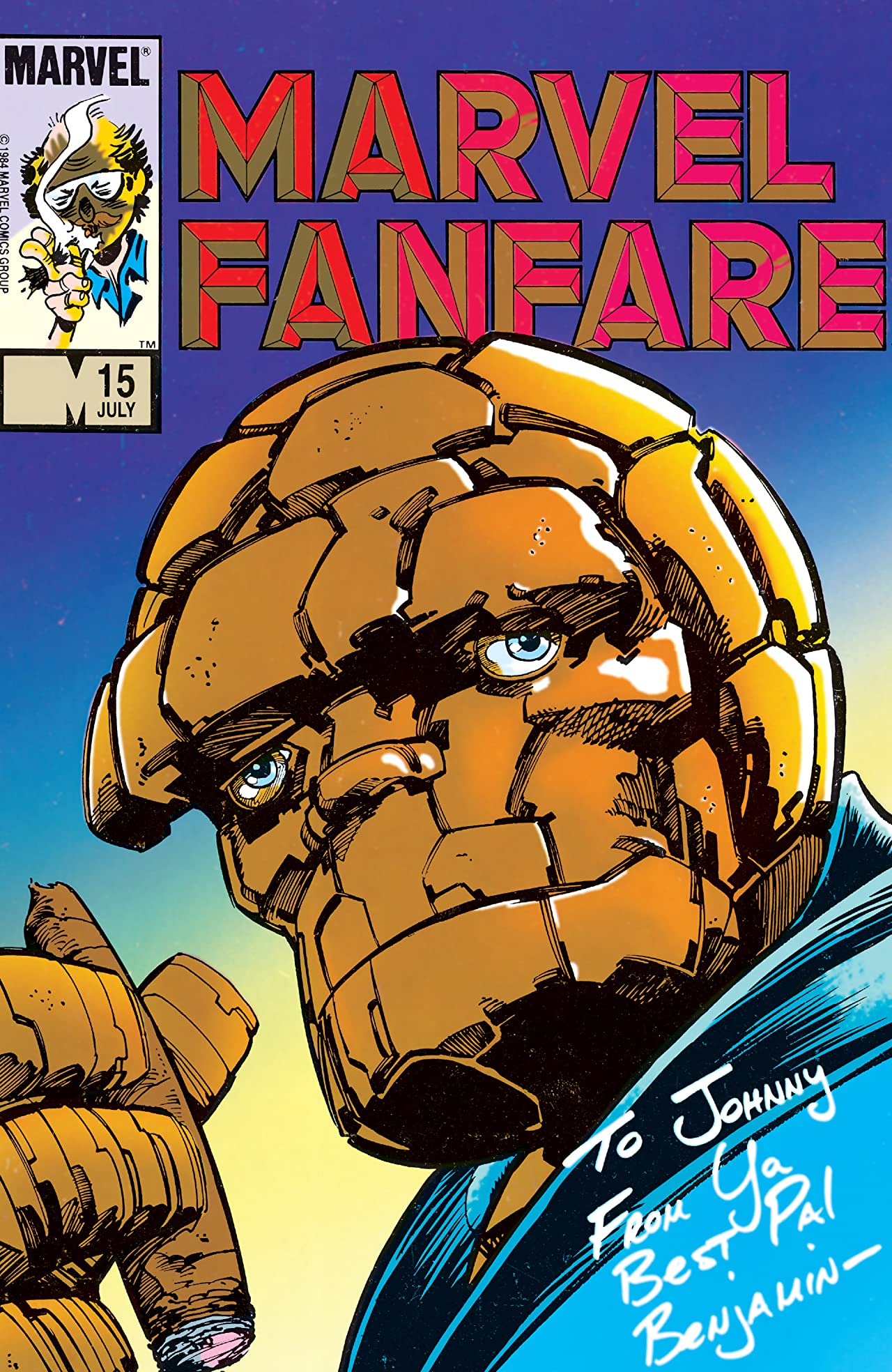 Marvel Fanfare (1982) #15 cover