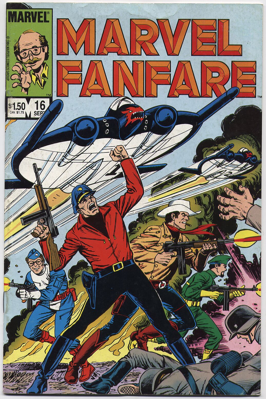 Marvel Fanfare (1982) #16 cover