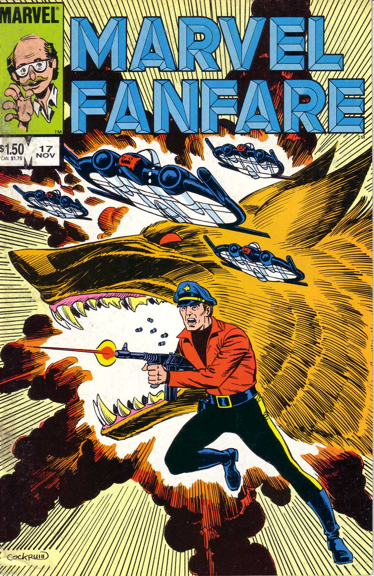 Marvel Fanfare (1982) #17 cover