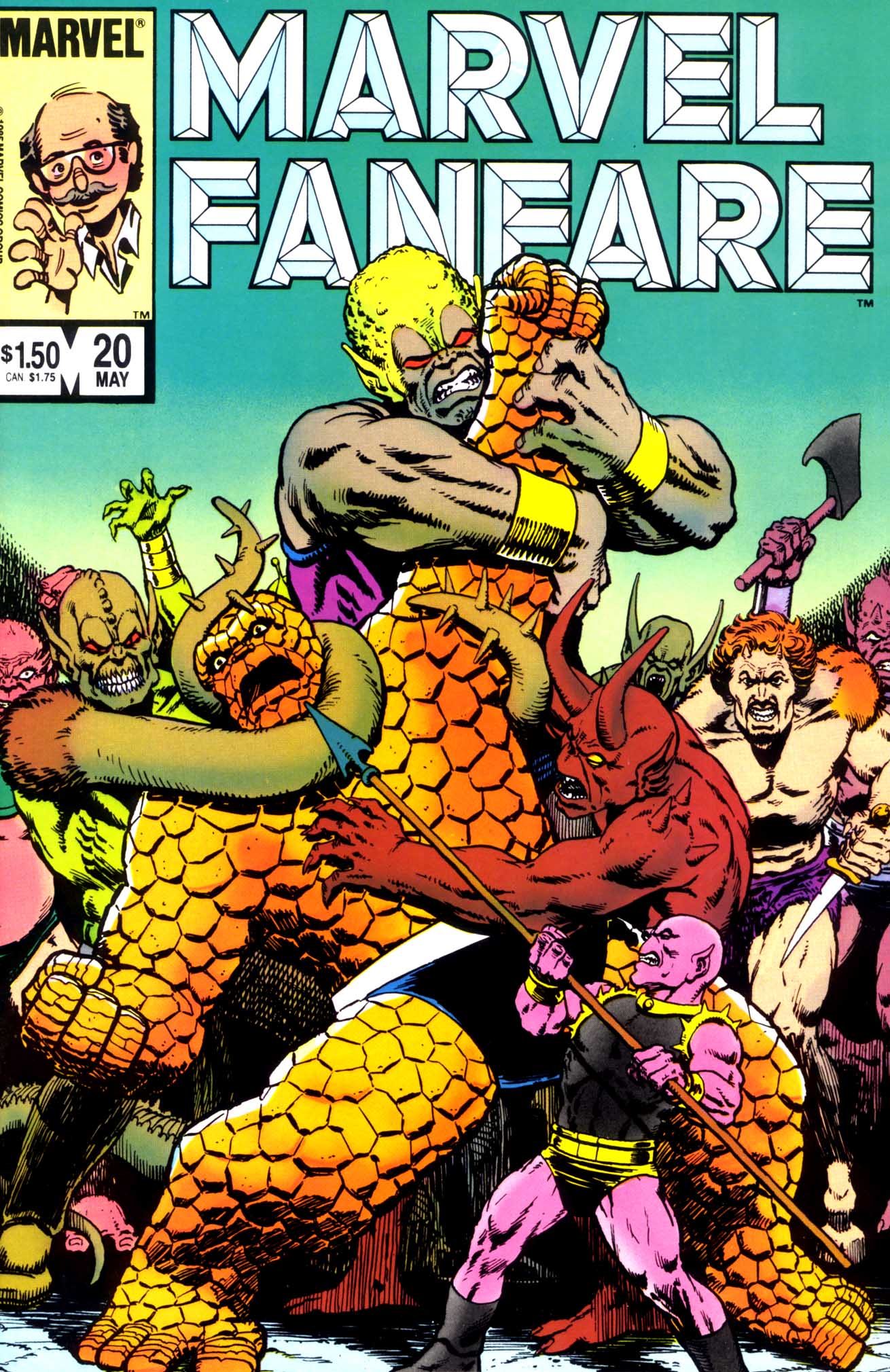 Marvel Fanfare (1982) #20 cover