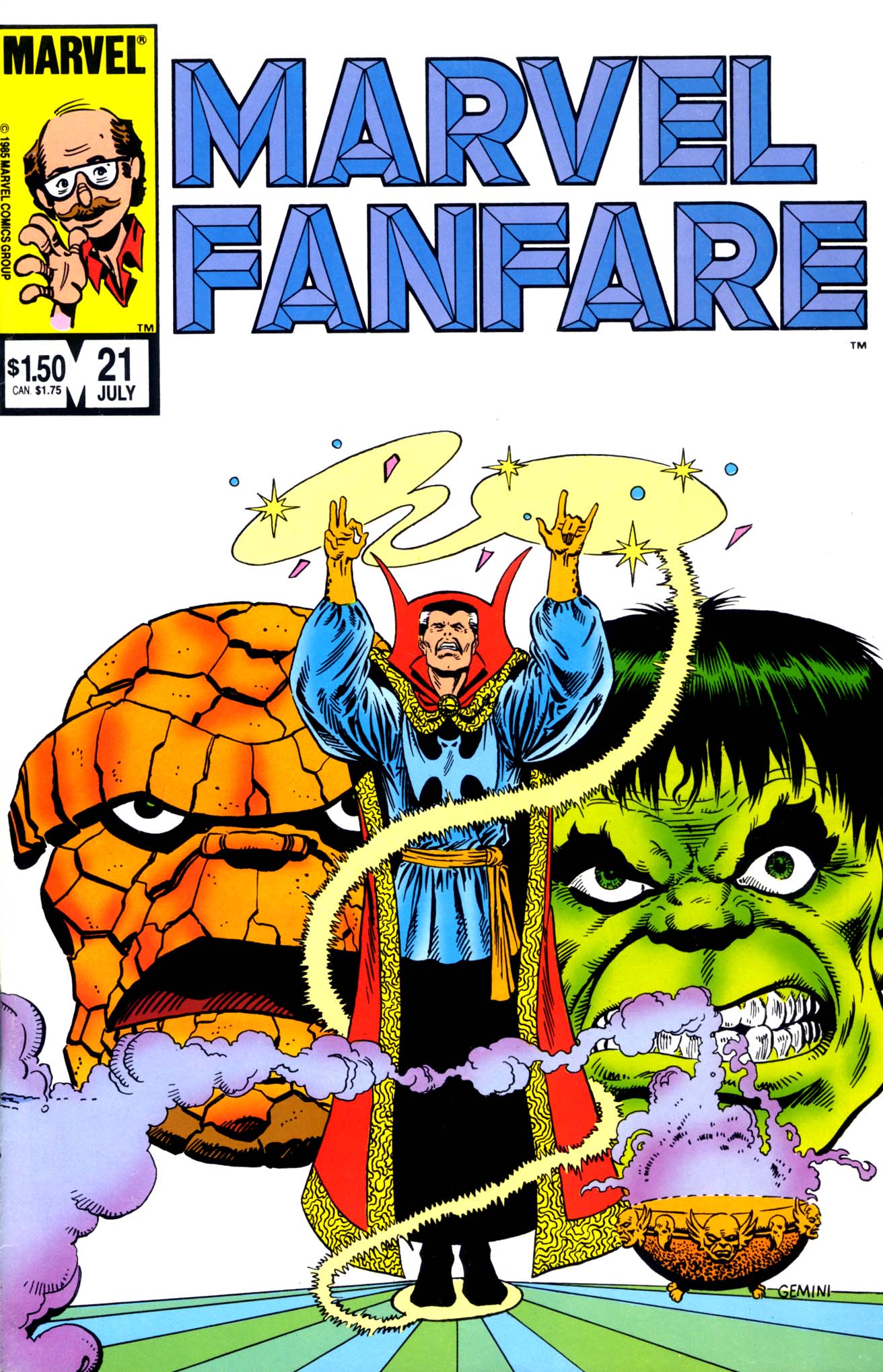 Marvel Fanfare (1982) #21 cover