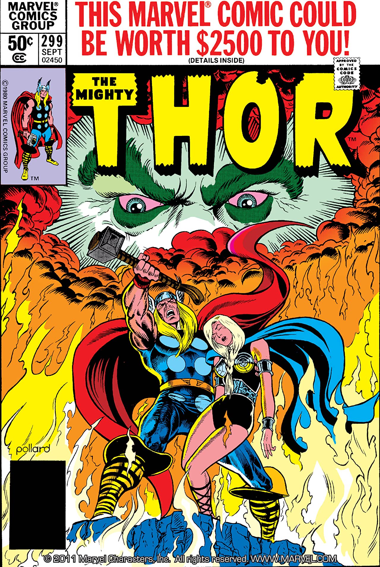 Cover of Thor #299