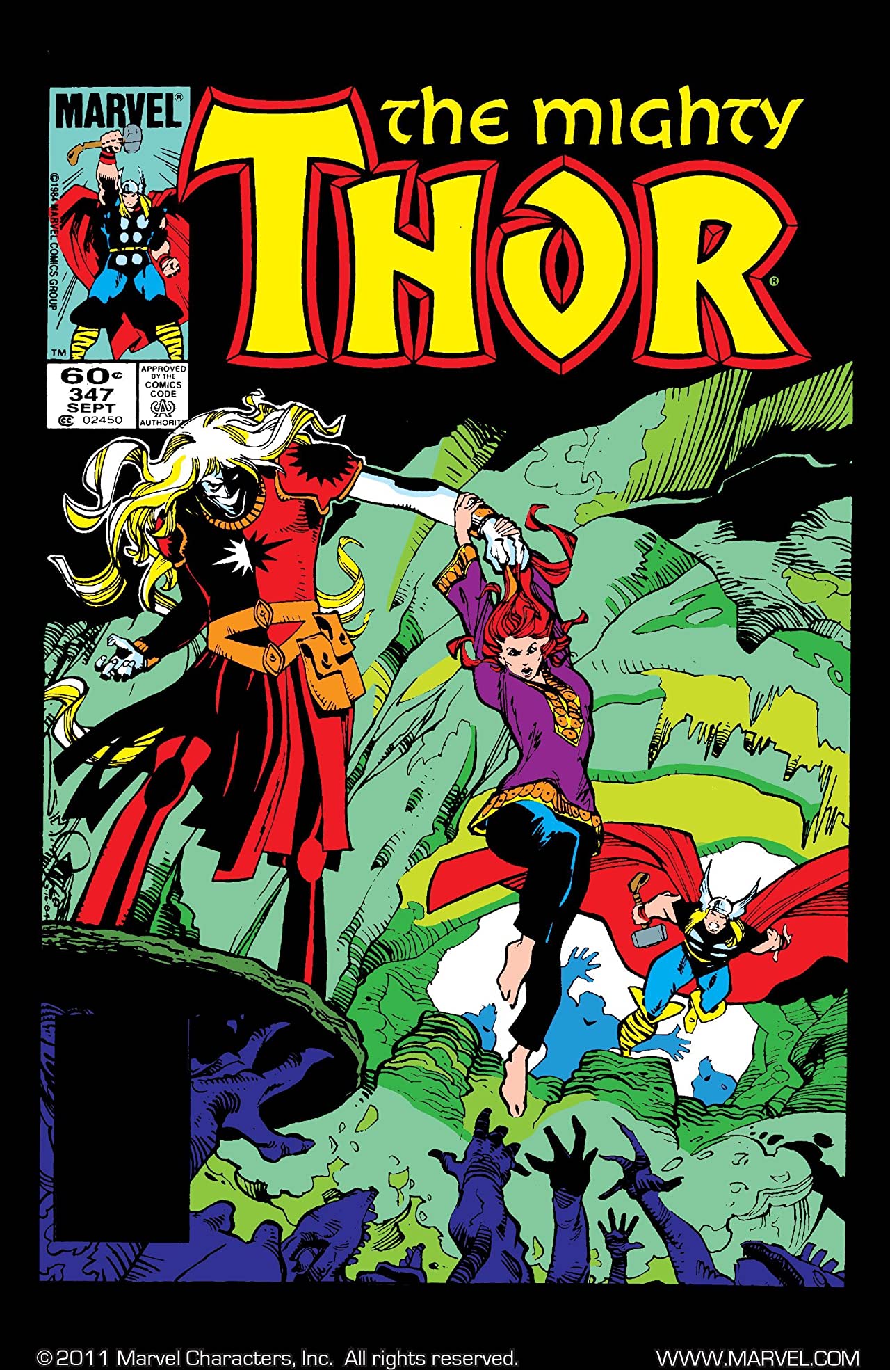 Cover of Thor #347
