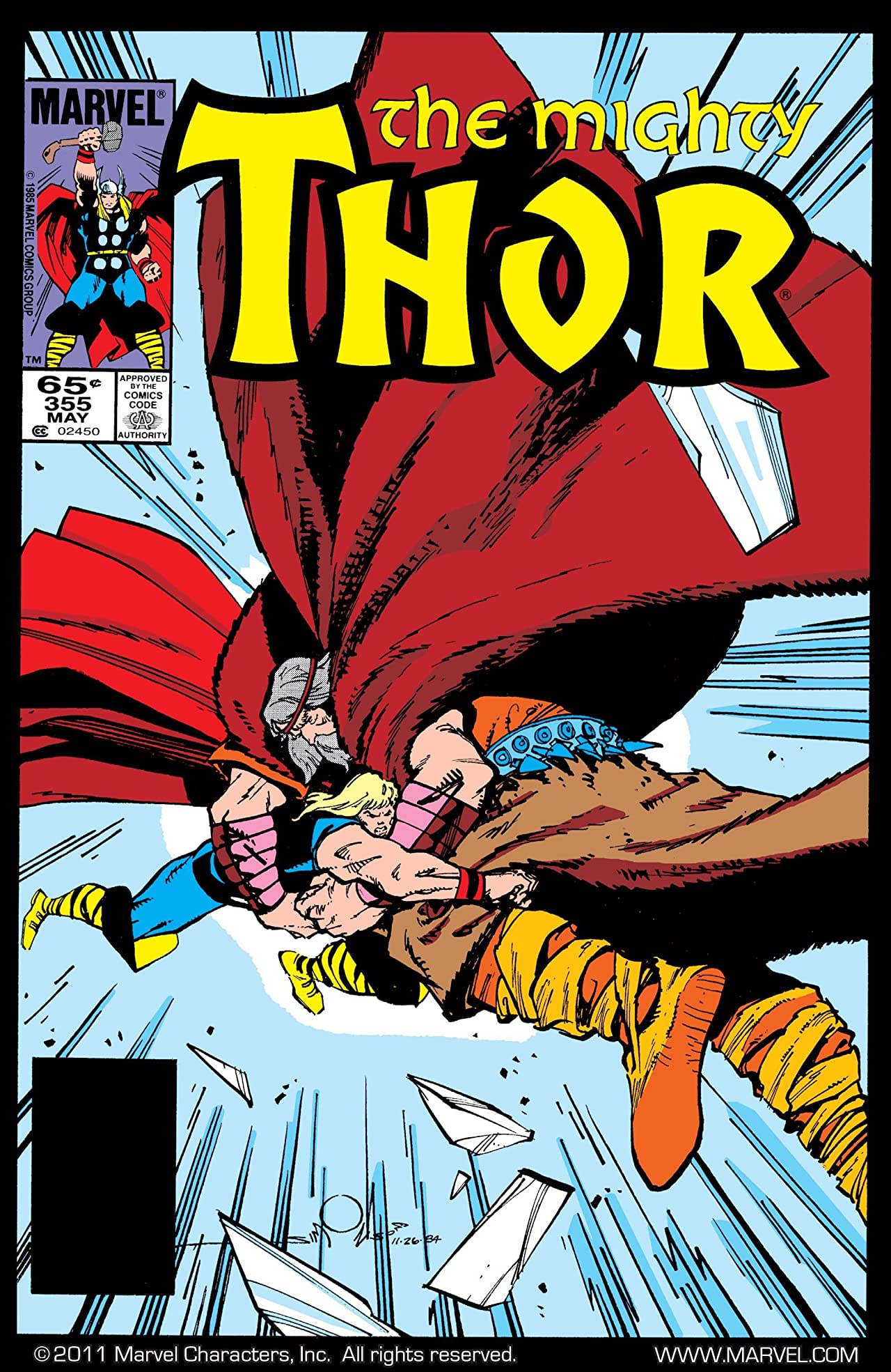 Cover of Thor #355