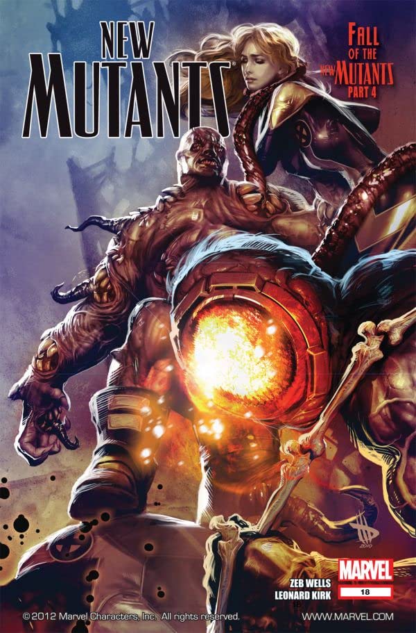 New Mutants (2009) #18 cover