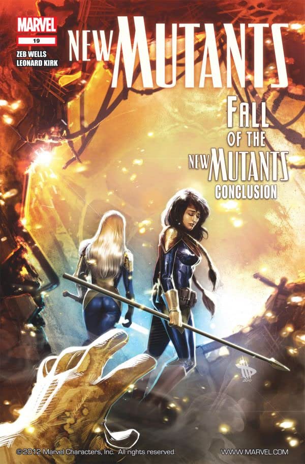 New Mutants (2009) #19 cover