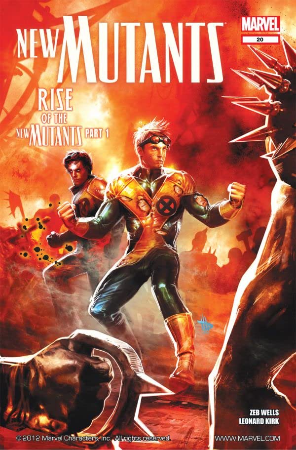 New Mutants (2009) #20 cover