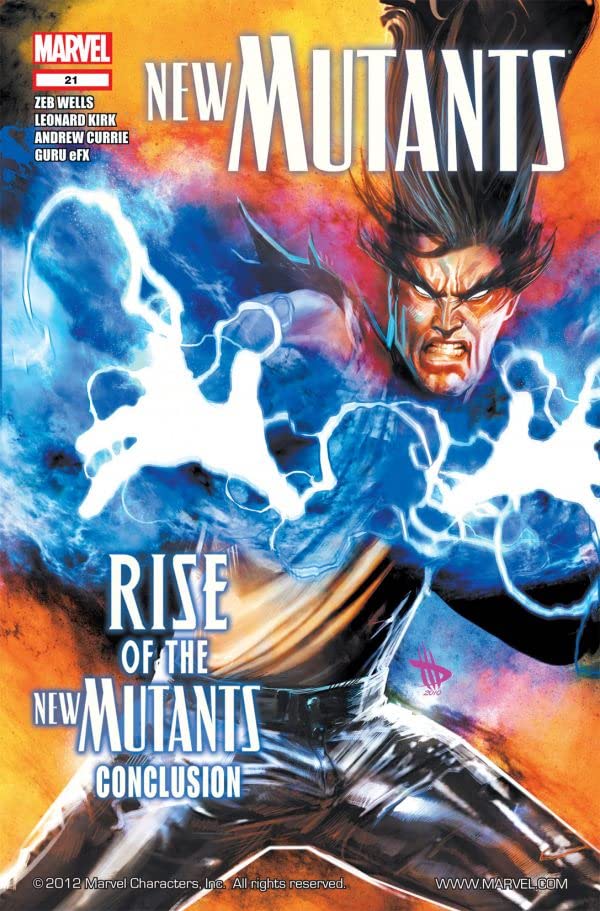 New Mutants (2009) #21 cover